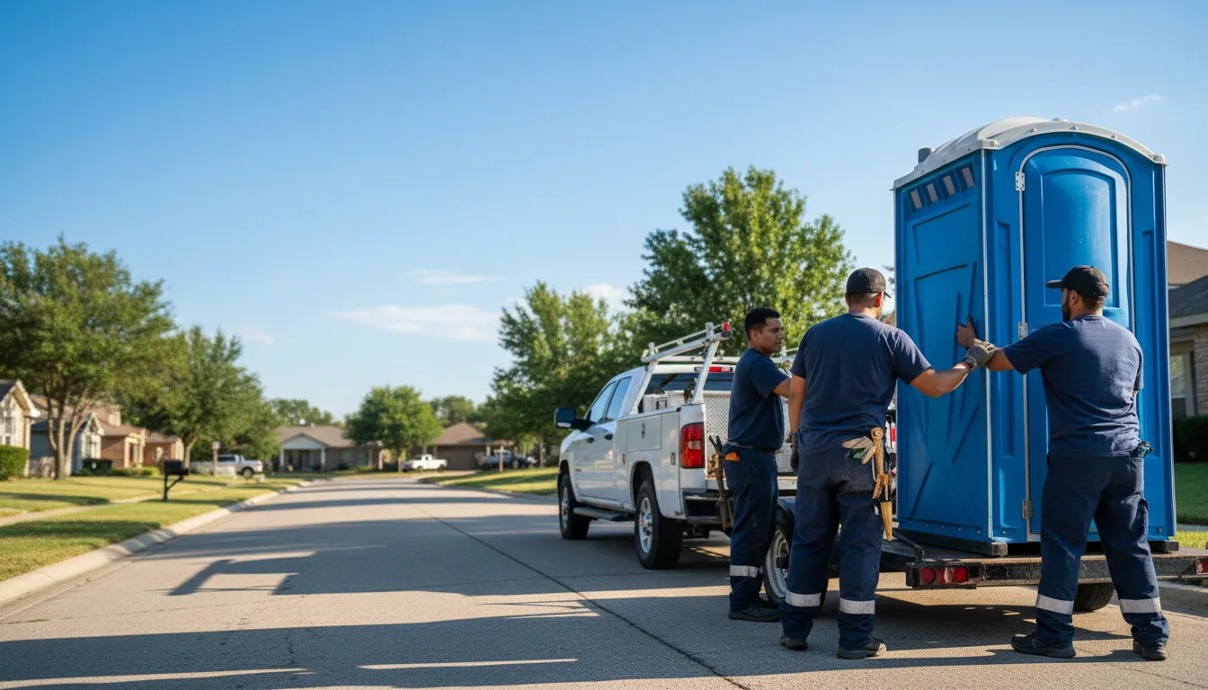 Portable Toilet Rental in Wheeler, TX near me